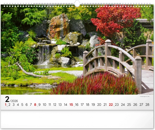 Wandkalender Tuinen 2026