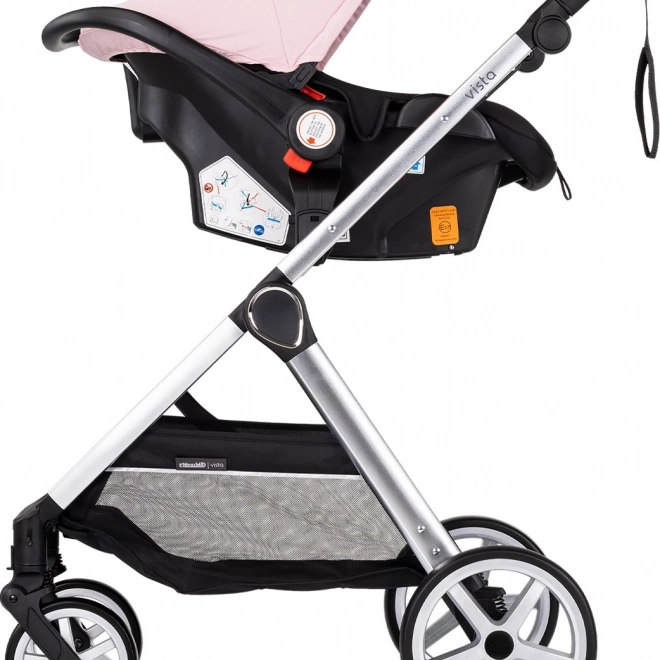Kinderwagen Chipolino Vista 2v1 Roze Marshmallow