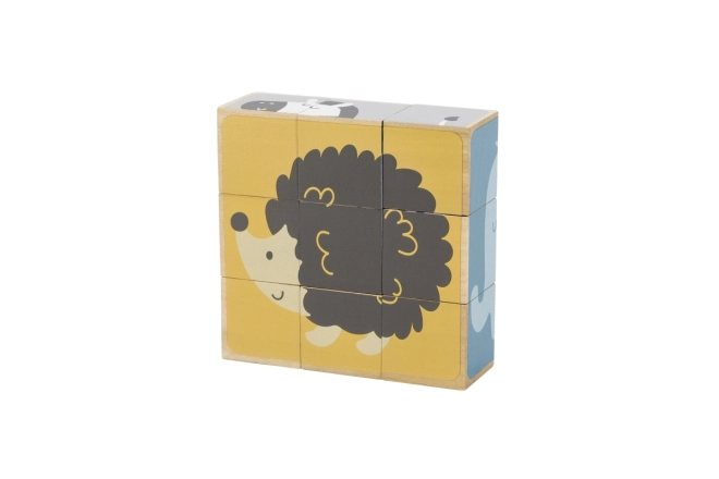 Houten blokken 9 stuks