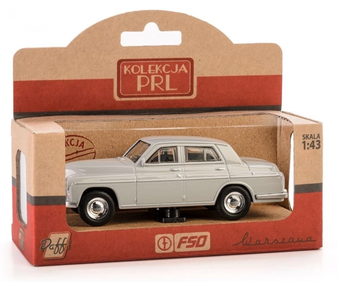 Modelauto Warszawa 223 Grijs 1:43