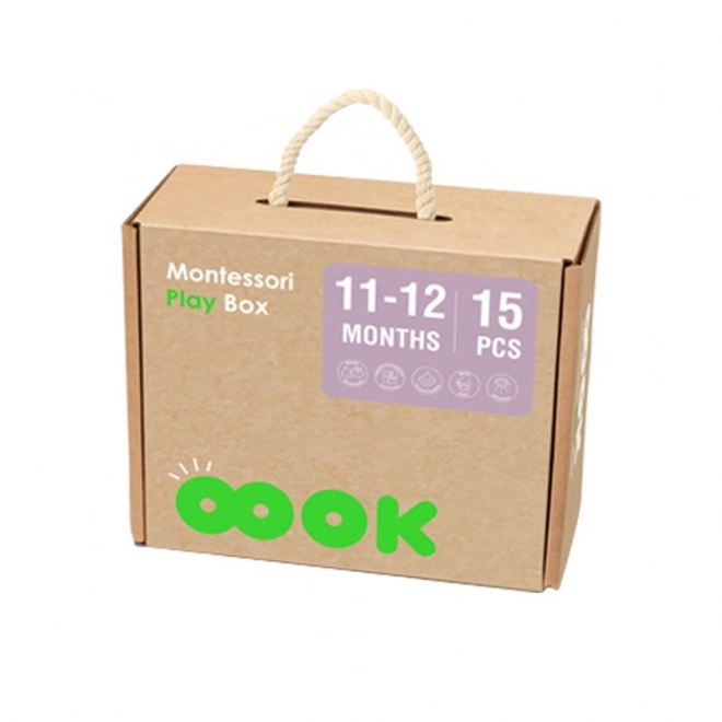 Educatieve box montessori XXL 5v1 voor baby's 11-12 maanden