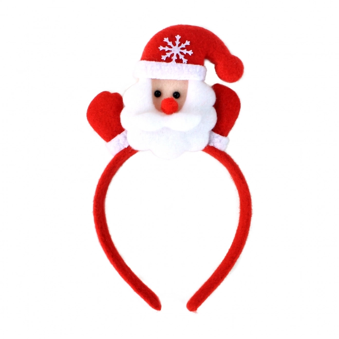 Kerstelijke hoofdband met Kerstman