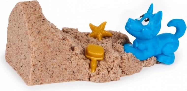 Zoek schatten in kinetisch zand