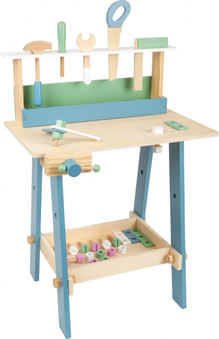 Houten werkbank Nordic — kinderwerkplaats small foot