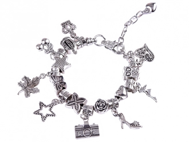 Creatieve kralenset voor het maken van armbanden met bedeltjes