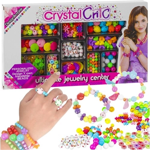 Creatieve kinderset voor het maken van sieraden