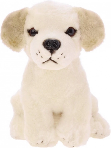 Pluche labrador zittend