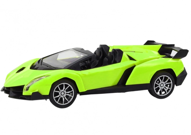 Groene Sportauto op Afstandsbediening 1:18