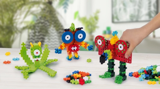 Plus-Plus Creatieve Set Leer Monsters Bouwen
