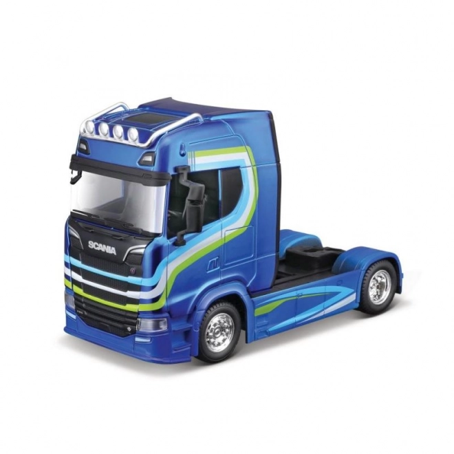 Bburago 1:43 Vervoerders Aangepaste Cabines Scania 770S – Blauw