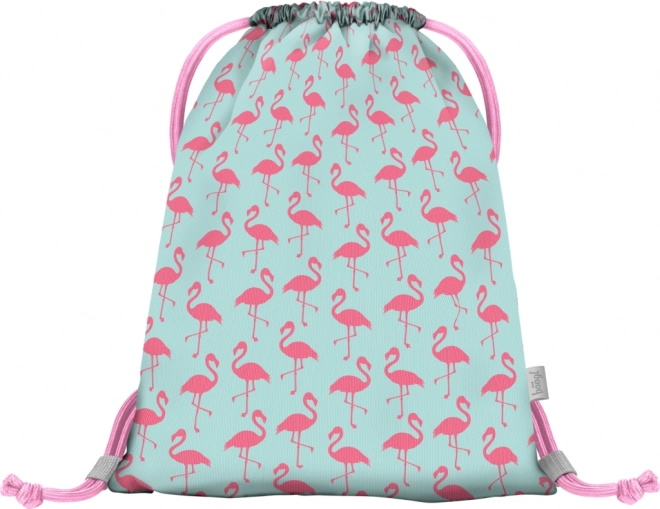 BAAGL Schooltas Flamingo