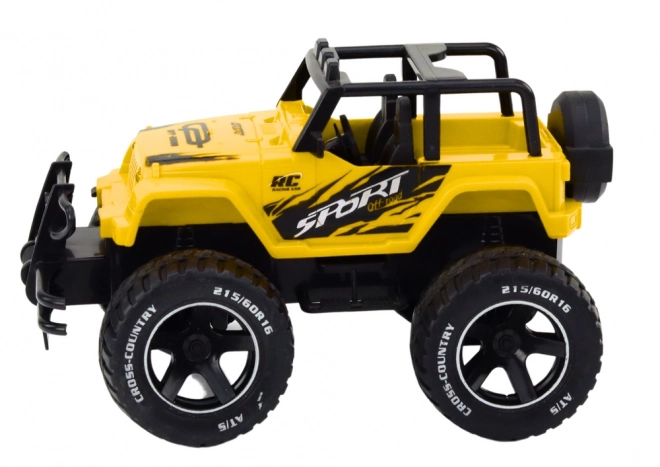 Race RC Off-road Auto 1:18 geel