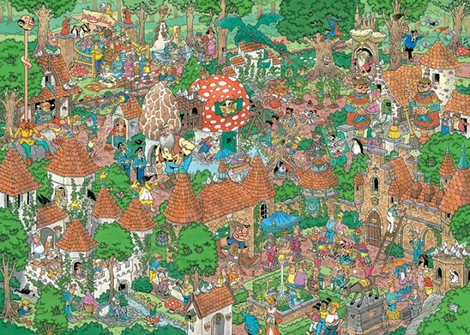 JUMBO Puzzel JvH Sprookjesbos Efteling 1000 stukjes