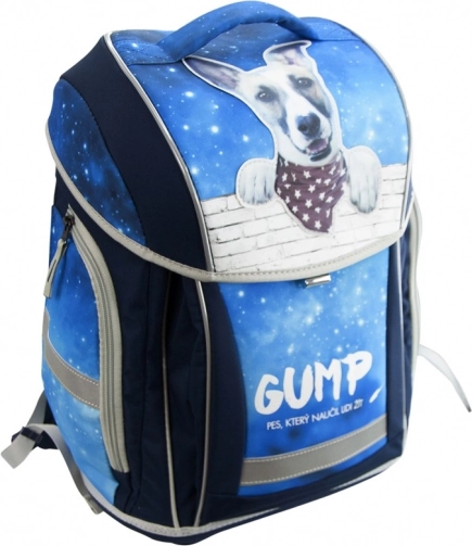Školní batoh GUMP blauw