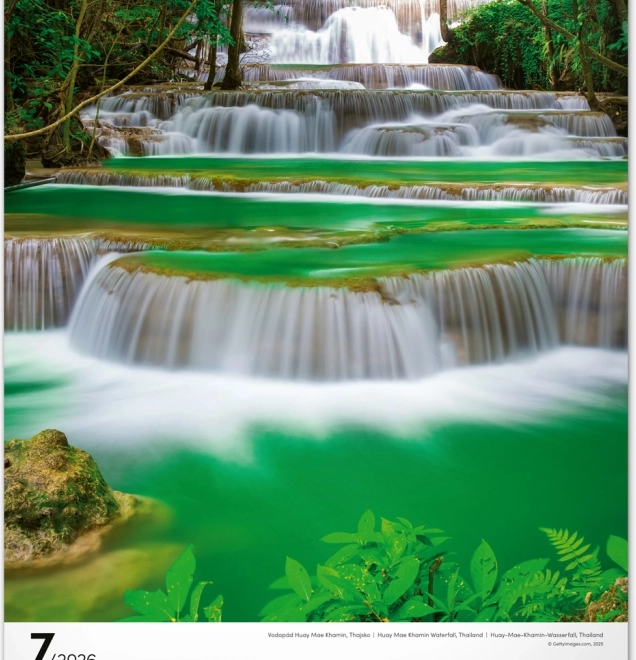 Wandkalender Water 2026