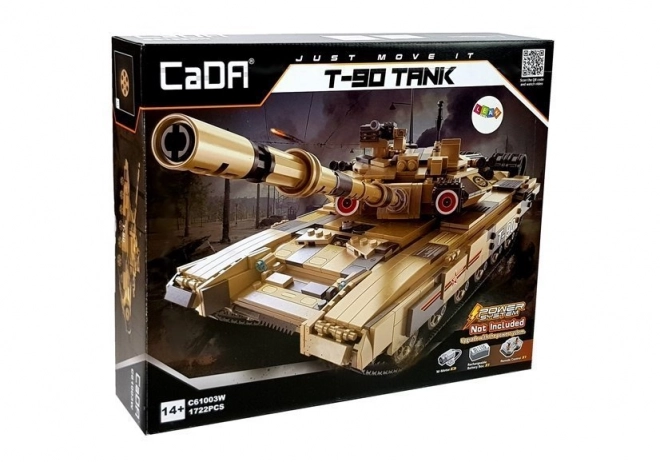 Bouwpakket Tank T-90 van 1722 stukken