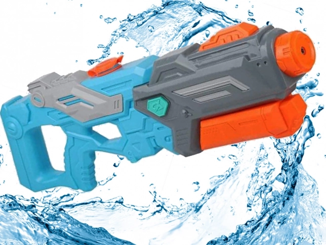 Grote waterpistool met pomp