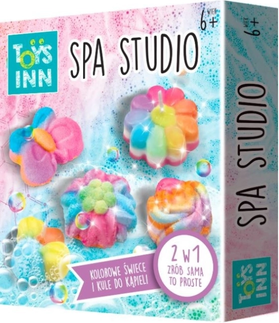 Creative SPA Studio Set van bloemige kaarsen en badballen