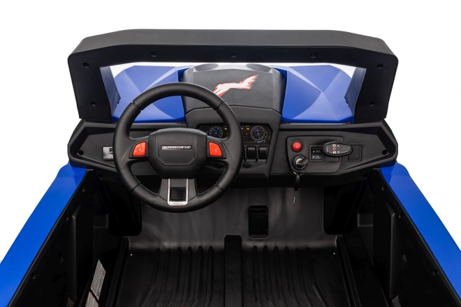 Elektrische kinderbuggy UTV-MX blauw