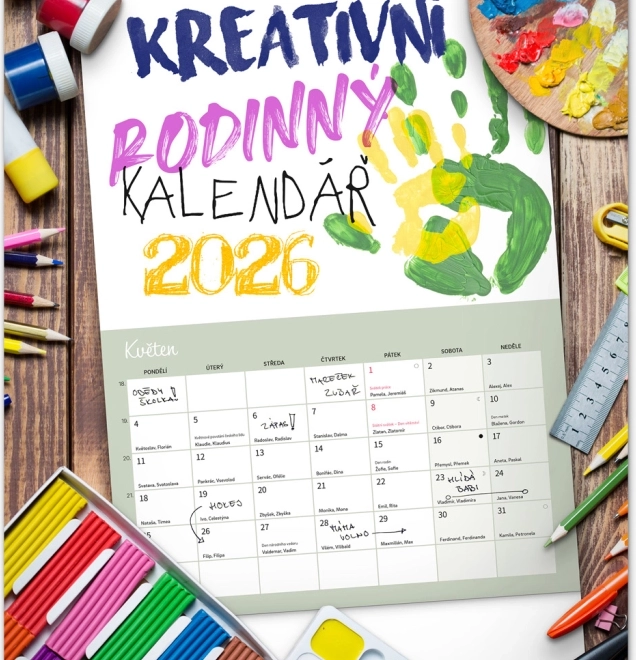 Creatieve Familie Kalender 2026