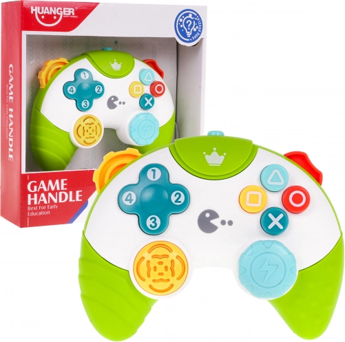 Interactieve spelcontroller voor kinderen 18m+ kleurrijke knoppen, geluiden, melodieën en lichtjes