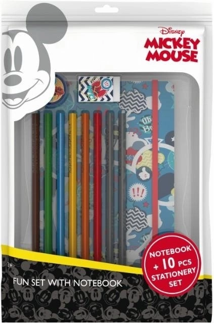 Pakket met blok van Mickey Mouse Clubhuis