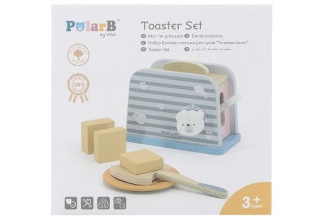 Houten tosti-ijzer