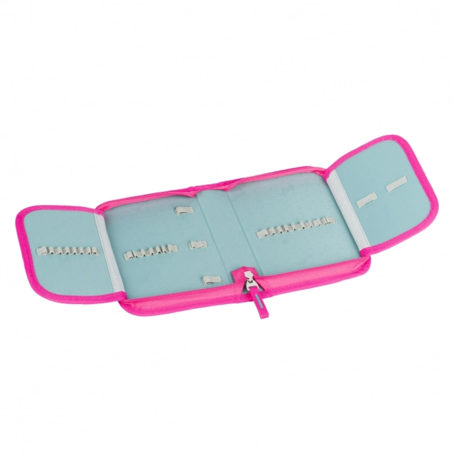 BAAGL School etui met één compartiment Flamingo's