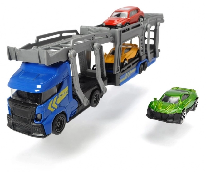Autotransporter 28 cm + 3 auto's, 2 soorten