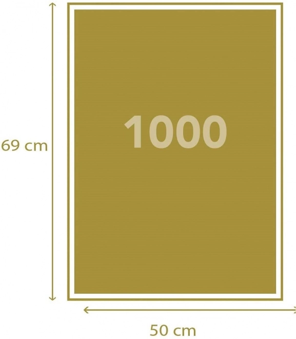 Puzzel 1000 stukjes Life Collection