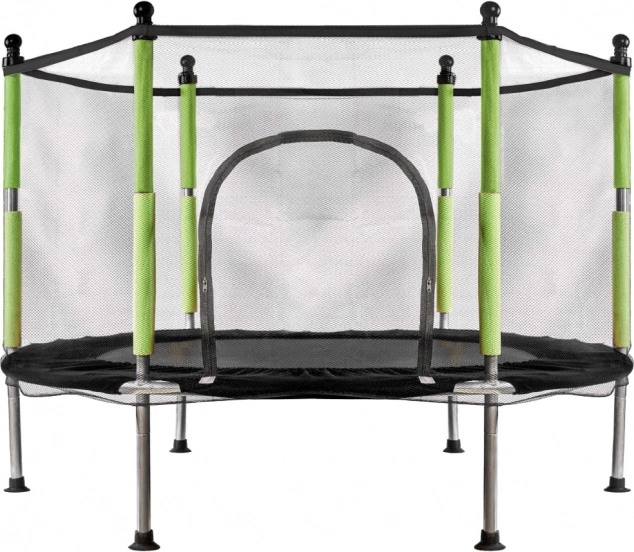 tuintrampoline voor kinderen met net groen 140 cm