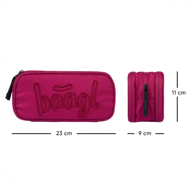 BAAGL 3 SET Coolmate Ruby: rugzak, etui, zak