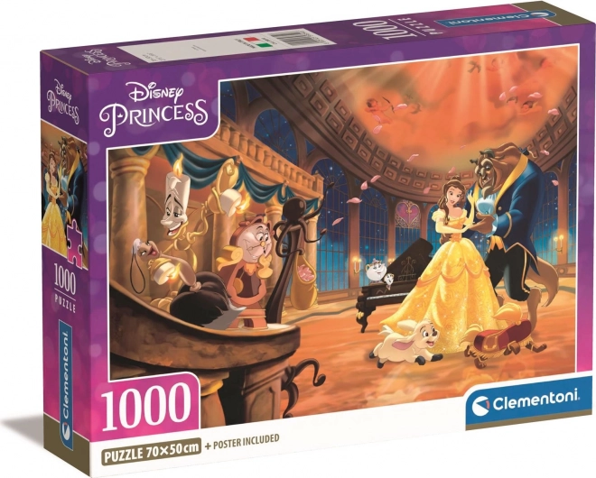 CLEMENTONI Puzzel Belle en het Beest 1000 stukjes