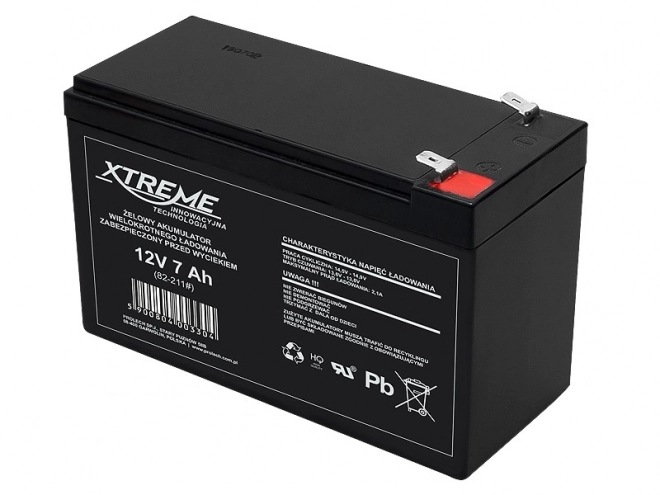 Gel batterij 12V 7,0Ah XTREME