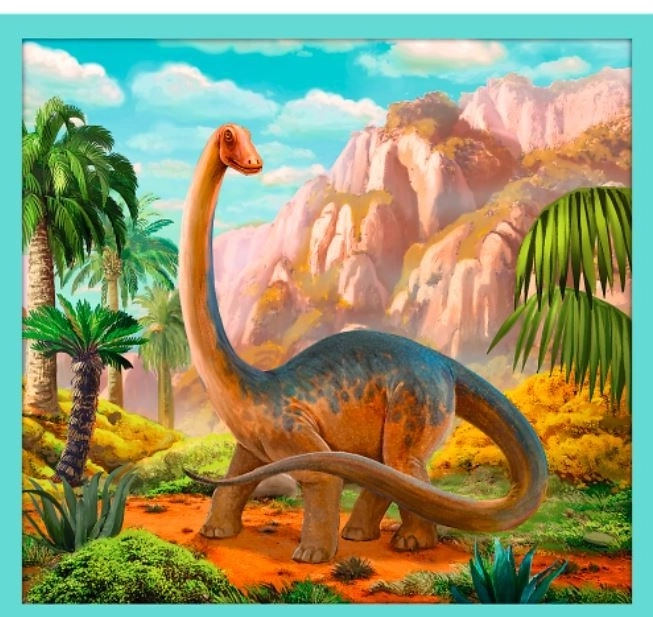 Puzzel Ontmoet de Dinosauriërs