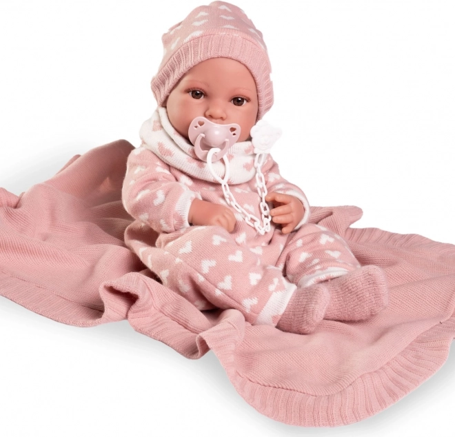 Erika - Realistische Babypop met Volledig Vinyllichaam 42 cm