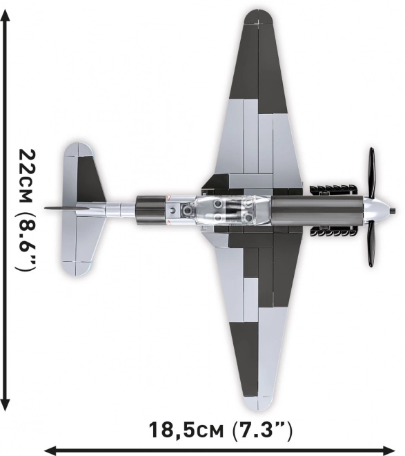 Bouwset vliegtuig Yakovlev Yak-1b