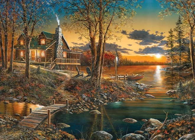 Puzzel Huiselijk Comfort 1000 stukjes Cobble Hill