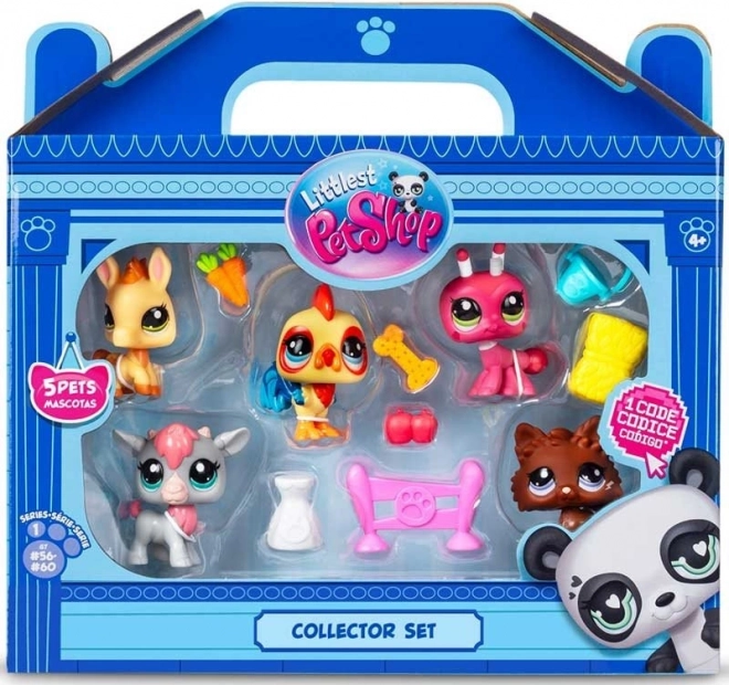 Set van diertjes Littlest Pet Shop LPS 5 stuks
