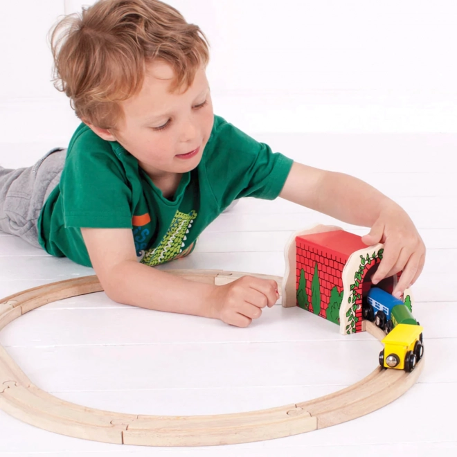 Bigjigs Rail Bakstenen Spoortunnel