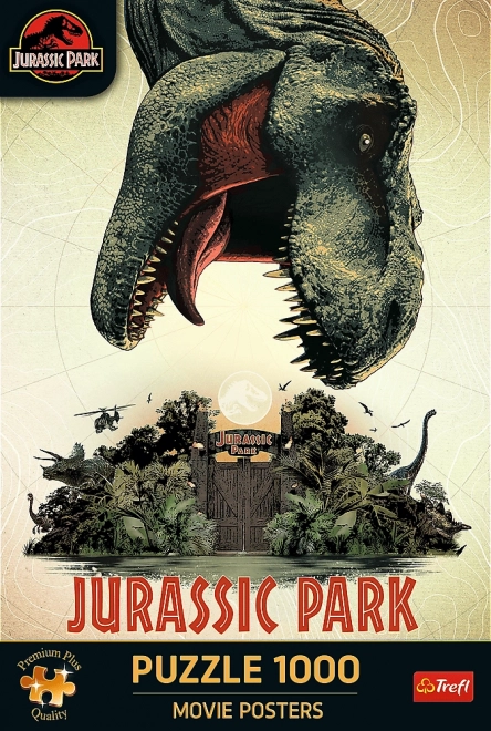 TREFL Puzzel Premium Plus Jurassic Park: Filmposter 1000 Delen