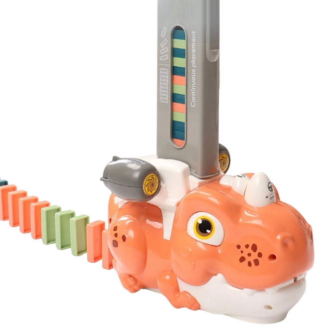 Kleurrijke dino domino WOOPIE