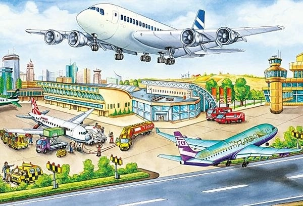 Luchthaven vol actie