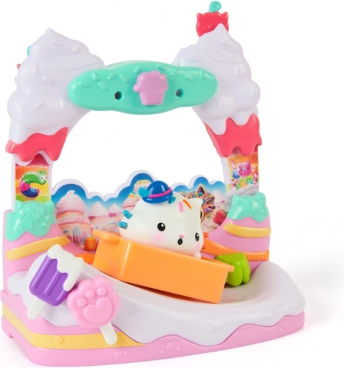 Glijbaan met karretje voor actieve ritjes