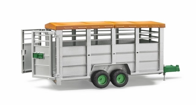 Bruder Dierentransportwagen met koeienfiguur
