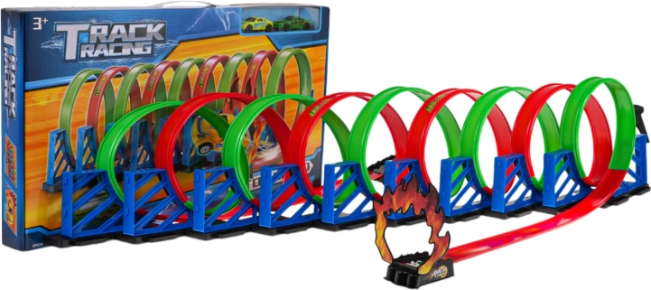 Racebaan met lanceerinrichting SPEED POWER