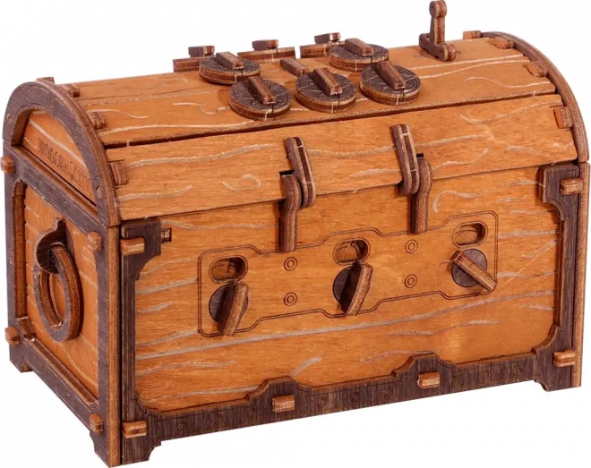 Escape Room Schatkist houten 3D-puzzel