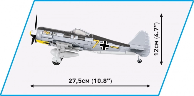 Bouwset Historische Collectie WWII Focke-Wulf FW 190 A-3 382 stenen