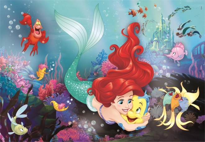 puzzel disney prinsessen de kleine zeemeermin maxi 24 stukjes