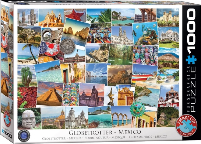 EUROGRAPHICS Puzzel Wereldreiziger - Mexico 1000 stukjes